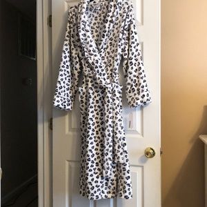 NWT Cheetah Print Fleece Robe from Sonoma